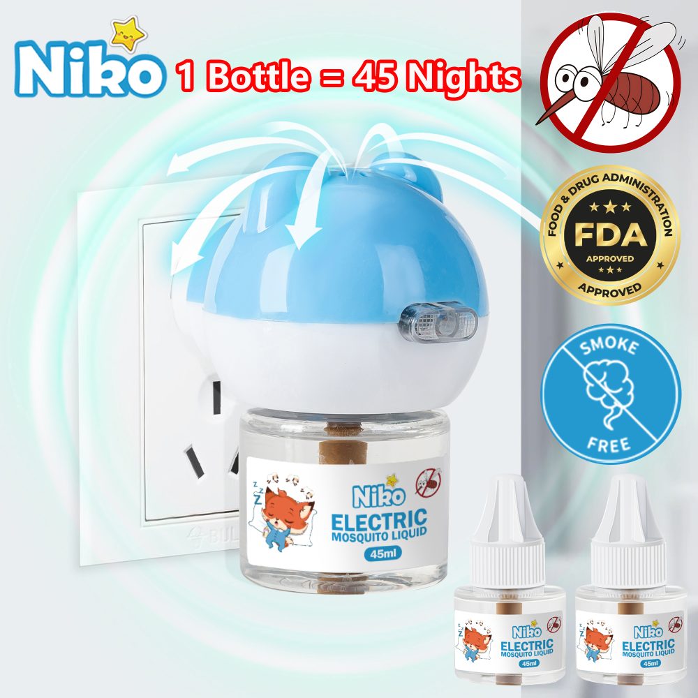 NIKO Electric Mosquito Repellent for Baby Tasteless Smokeless Safety Health Insect Repellent Pregnant Woman - Image 3